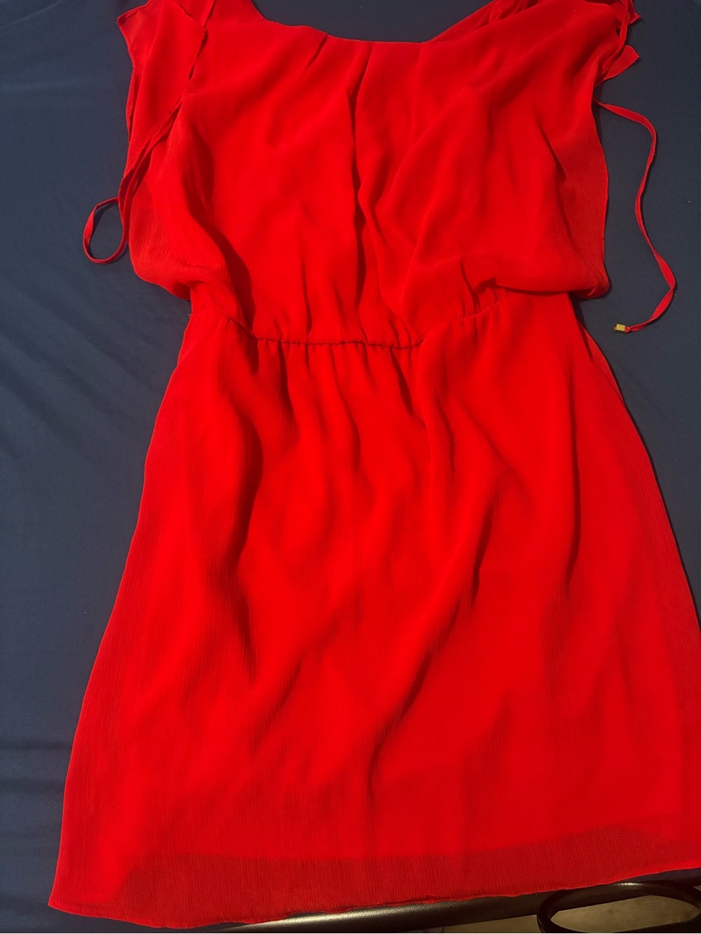 The limited, red dress